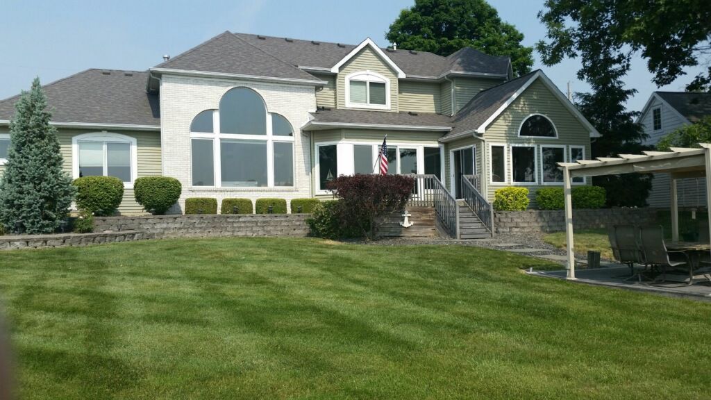Exterior painting on a Northeast Indiana home — Smooth Finish